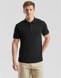 63204 FOTL Mens 65/35 Heavy Polo - Black - 63204