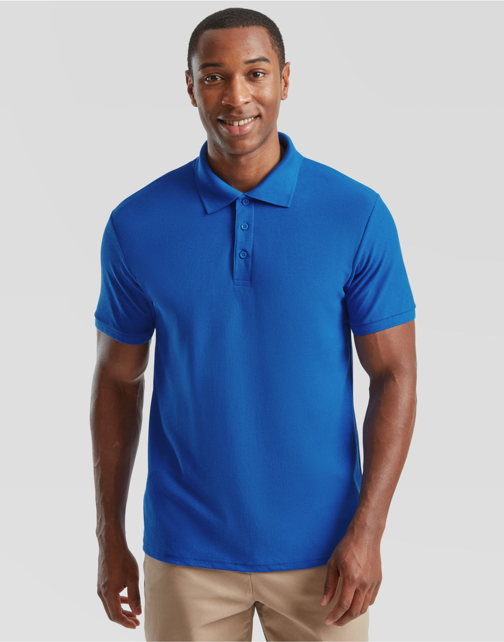 63204 FOTL Mens 65/35 Heavy Polo - Royal - 63204