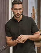 Tee Jays Men's Luxury Stretch VNeck Polo