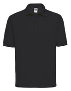 539M Russell Men's Classic Polycotton Polo - Black - 539M