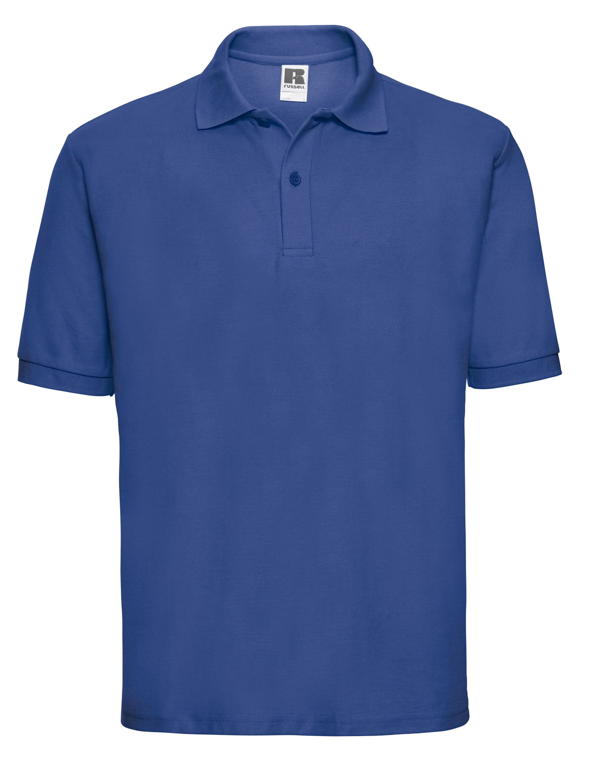 539M Russell Men's Classic Polycotton Polo - Bright Royal - 539M