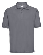 539M Russell Men's Classic Polycotton Polo - Convoy Grey - 539M