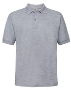 539M Russell Men's Classic Polycotton Polo - Light Oxford - 539M
