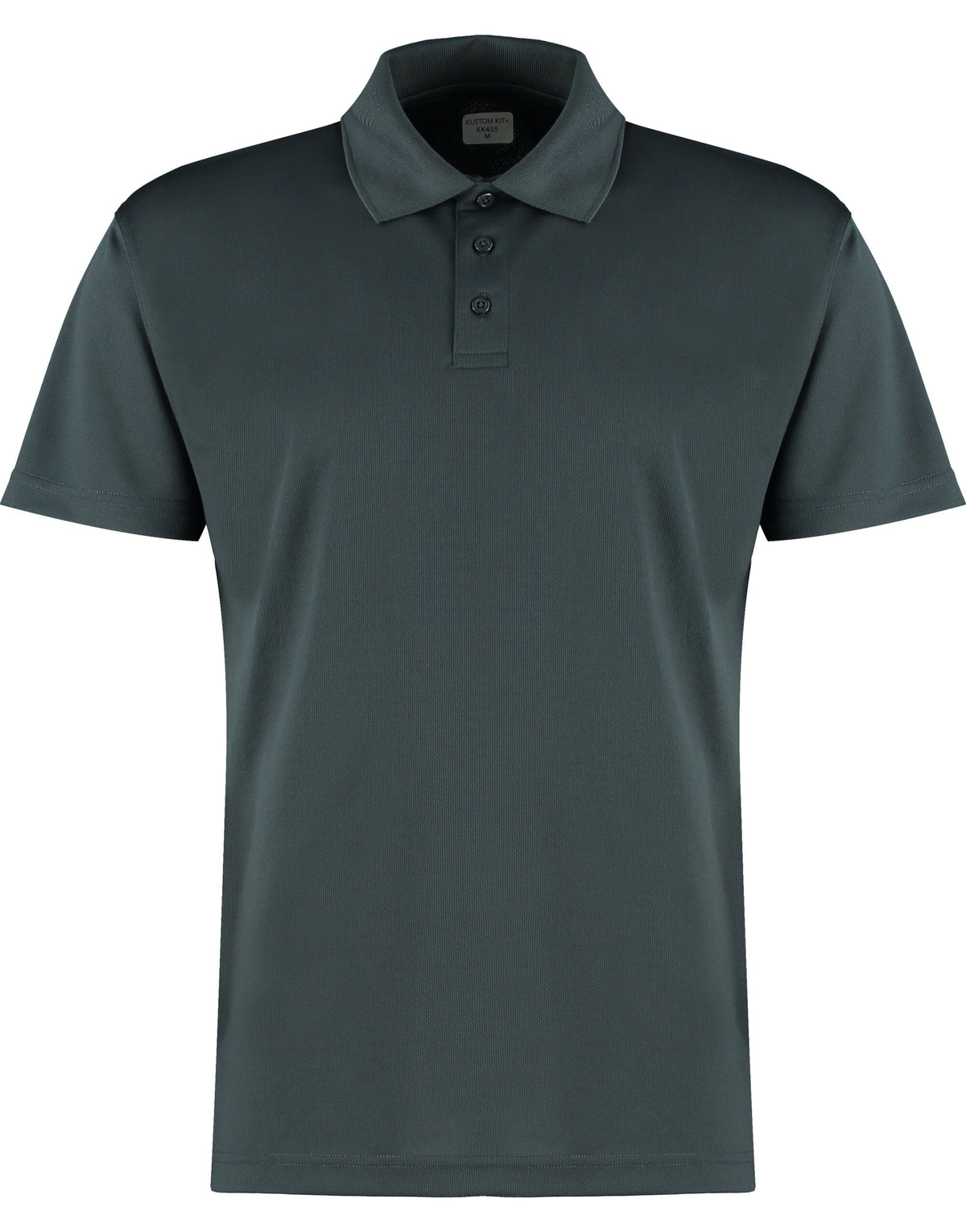 KK455 Kustom Kit Mens Cooltex Plus Polo - Graphite - KK455