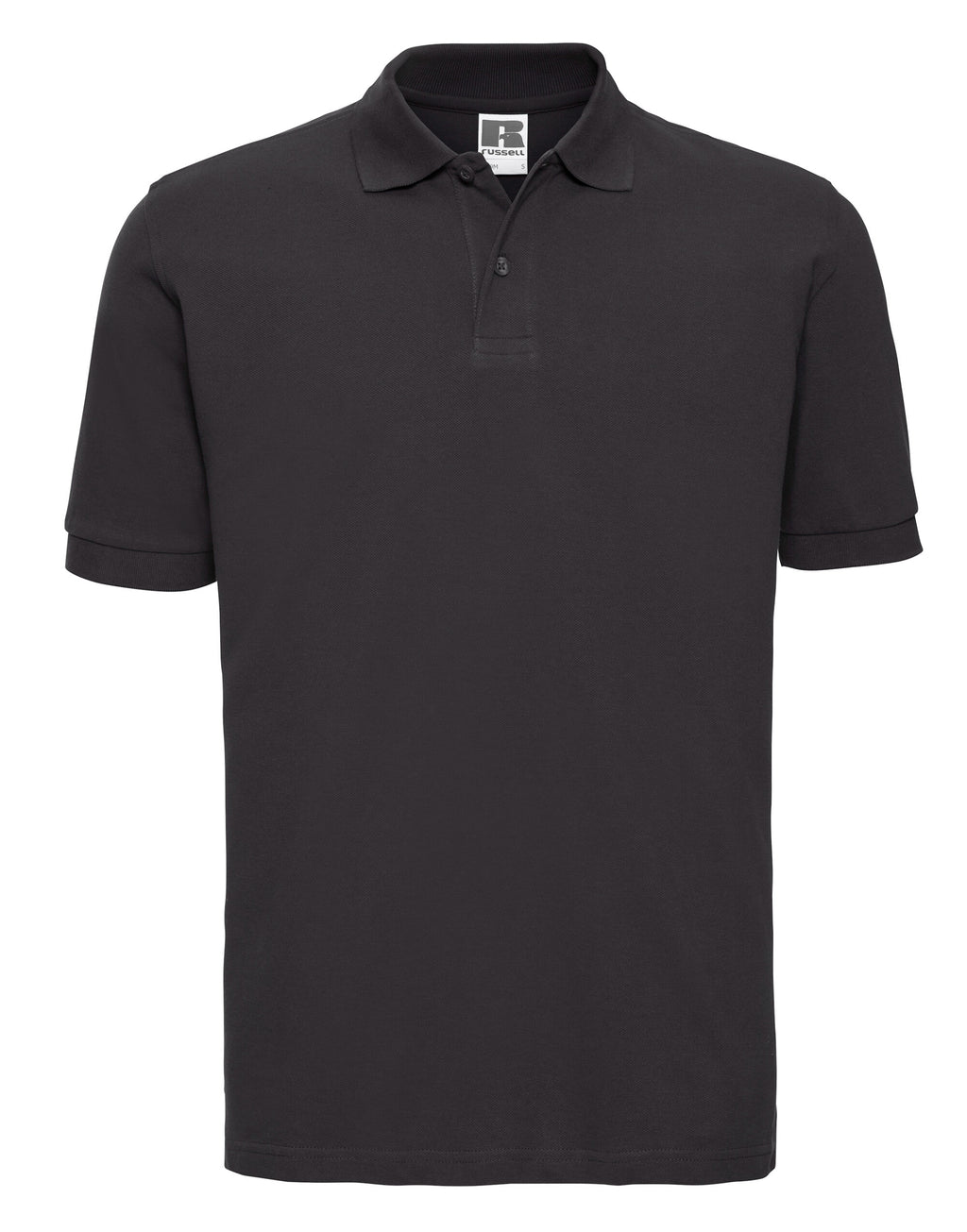 569M Russell Mens Classic Cotton Polo - Black - 569M
