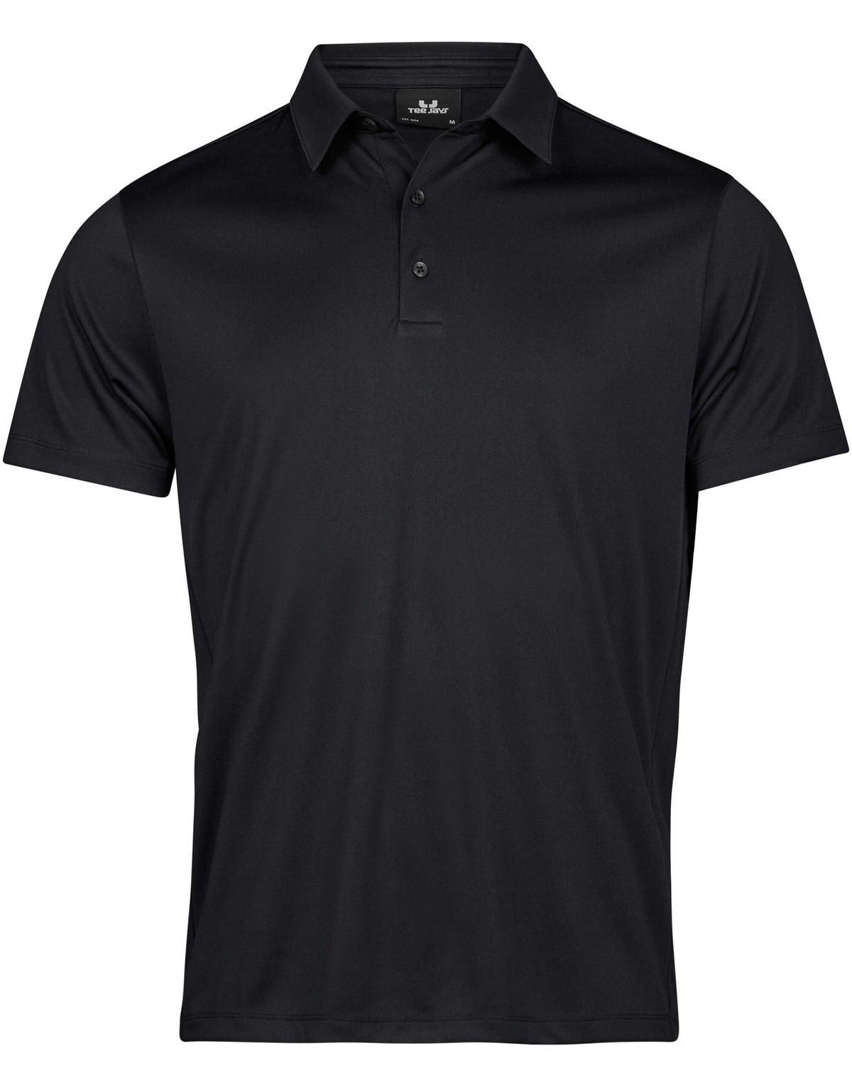 TJ7200 Tee Jays Mens Luxury Sport Polo - Black - TJ7200