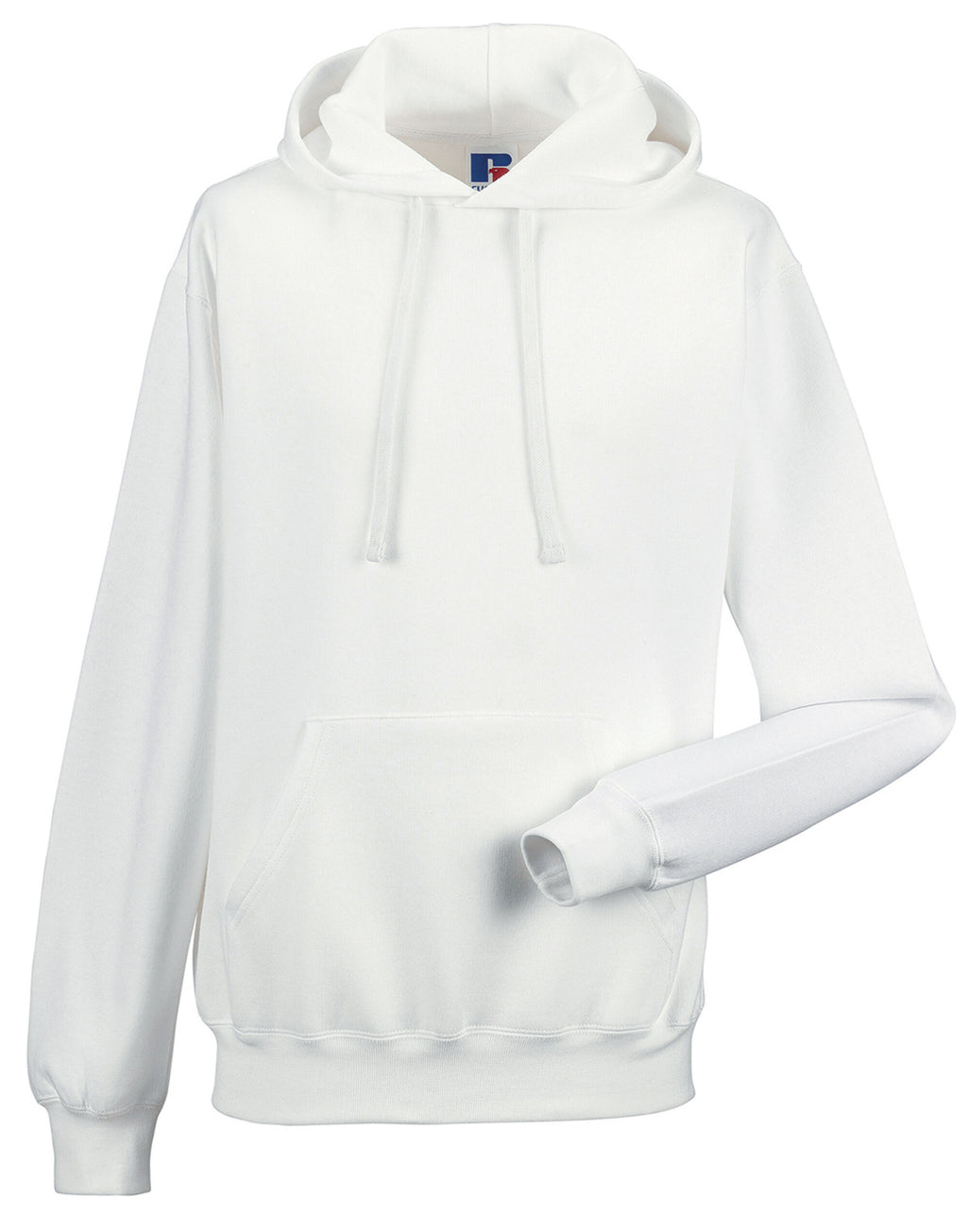 575M Russell Hooded Sweatshirt - White - 575M