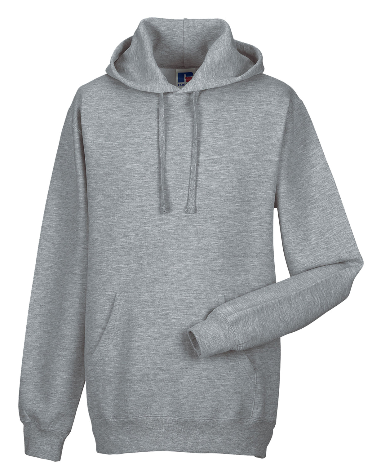 575M Russell Hooded Sweatshirt - Light Oxford - 575M