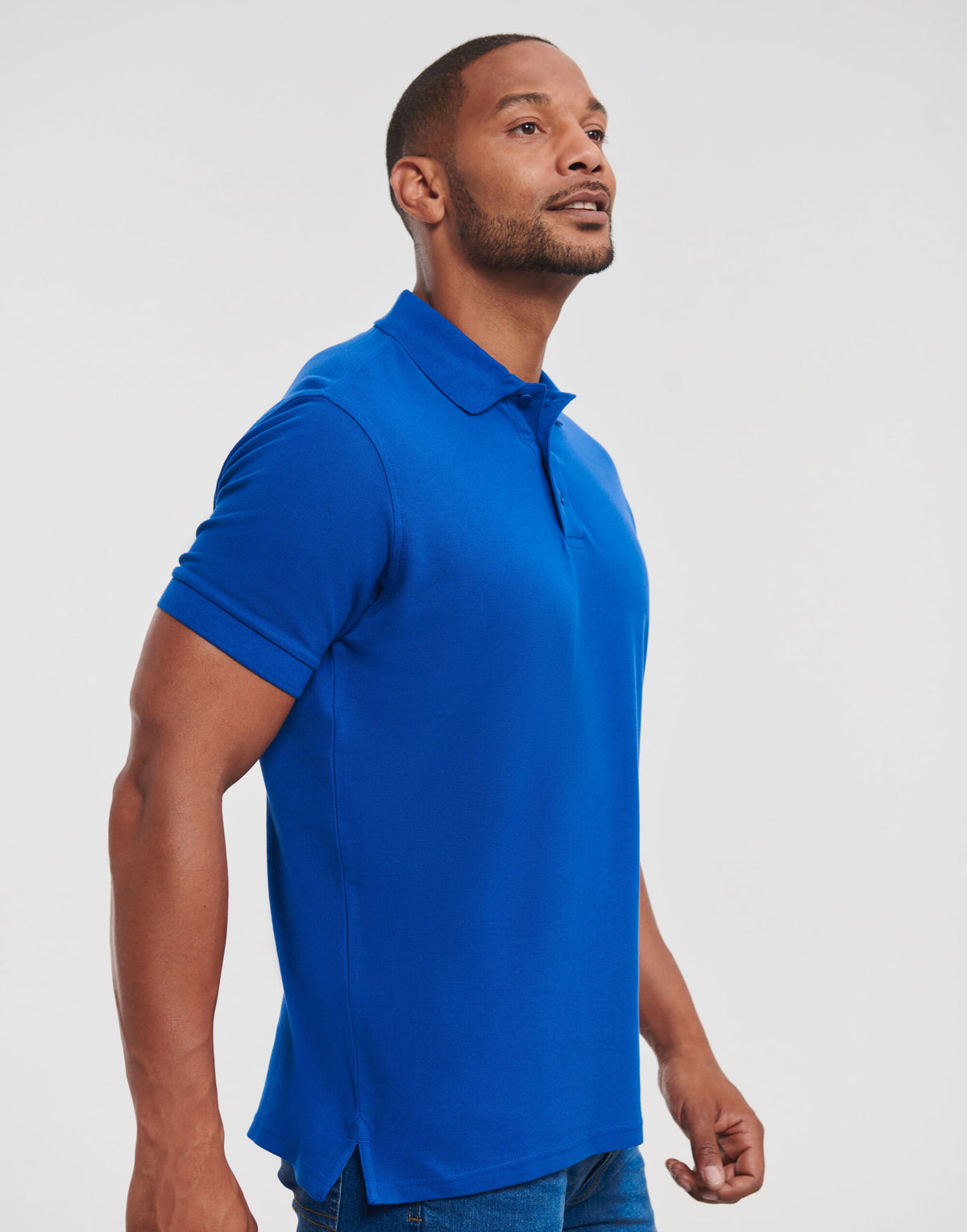 577M Russell Mens Ultimate Cotton Polo