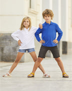 63201 FOTL Kids 65/35 Long Sleeve Polo