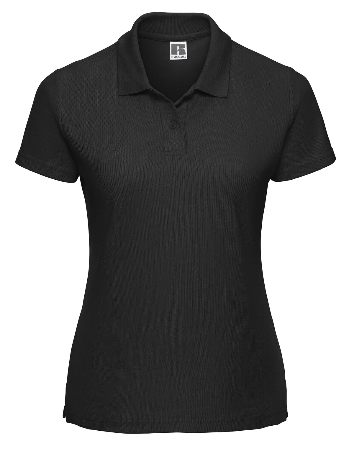 539F Russell Ladies Classic Polycotton Polo - Black - 539F