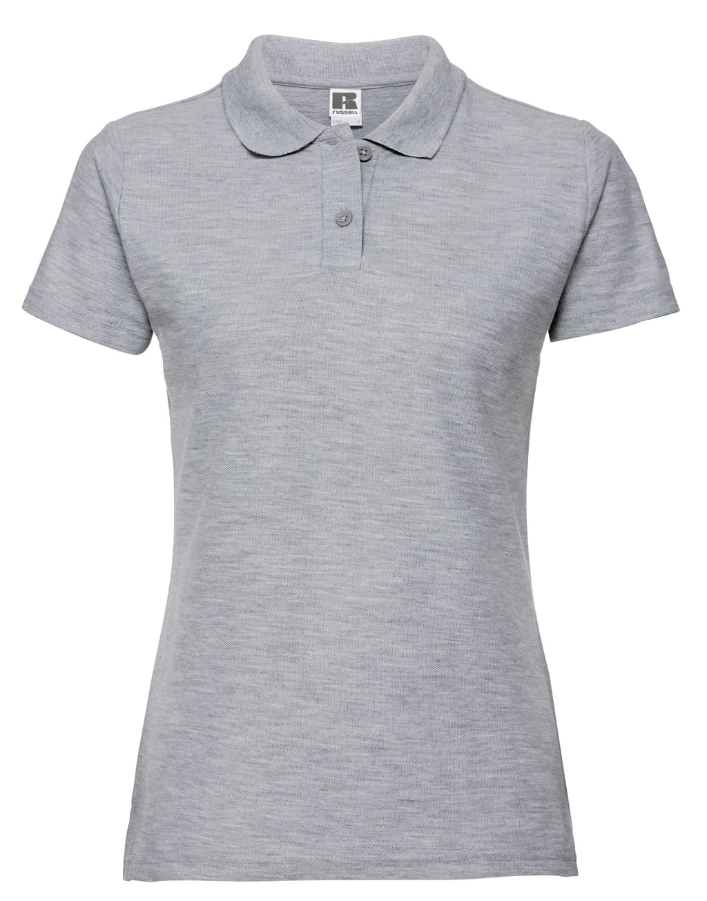 539F Russell Ladies Classic Polycotton Polo - Light Oxford - 539F