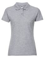 539F Russell Ladies Classic Polycotton Polo - Light Oxford - 539F