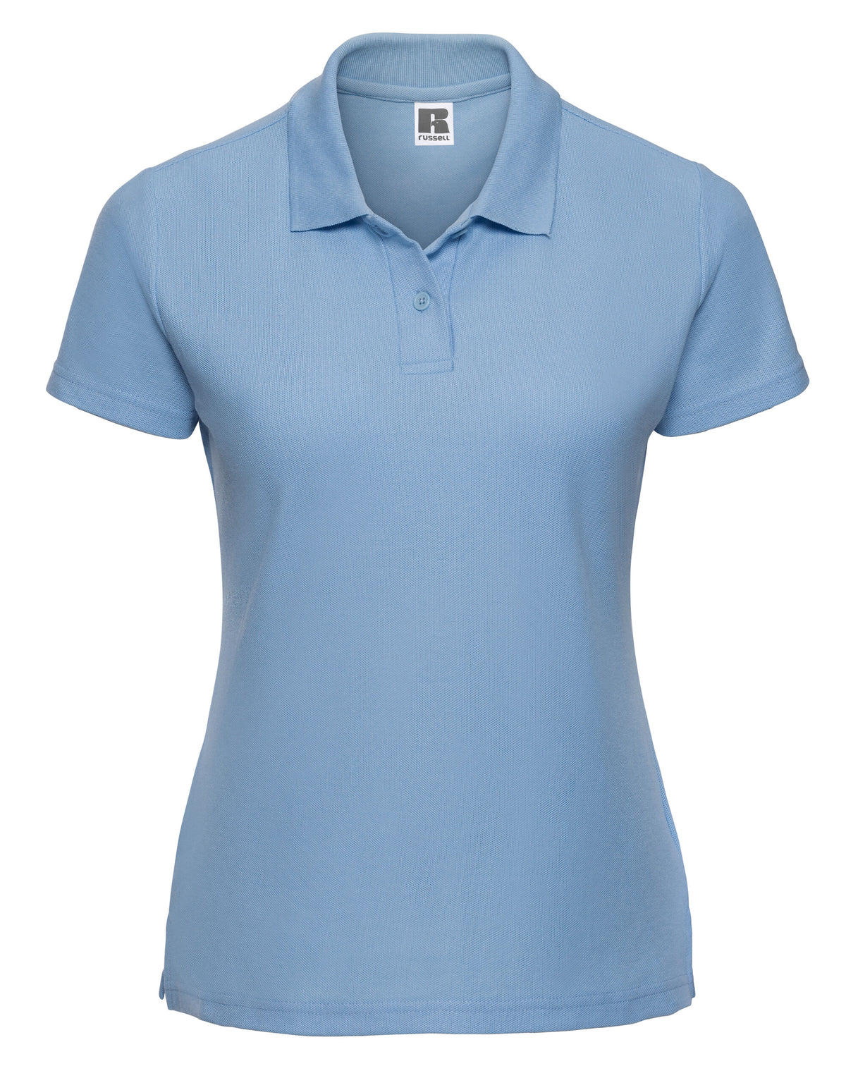 539F Russell Ladies Classic Polycotton Polo - Sky Blue - 539F