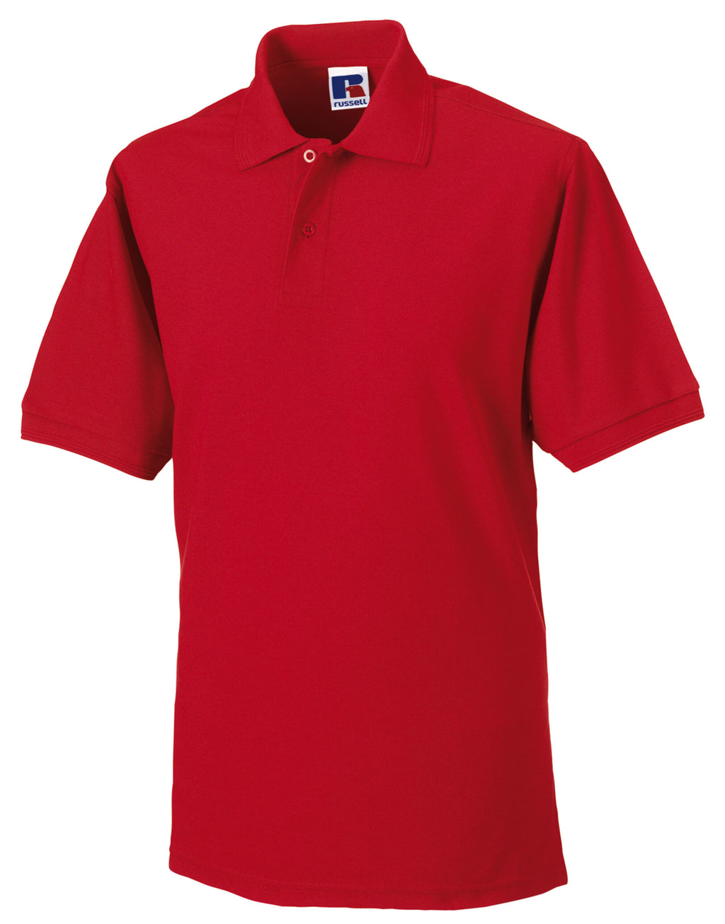 599M Russell Hardwearing Polycotton Polo - Classic Red - 599M