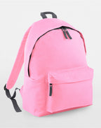 BG125 Bagbase Original Fashion Backpack - Classic Pink/Graphite - BG125