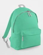 BG125 Bagbase Original Fashion Backpack - Mint/ Light Grey - BG125