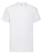 61036 FOTL Mens Valueweight T - White - 61036