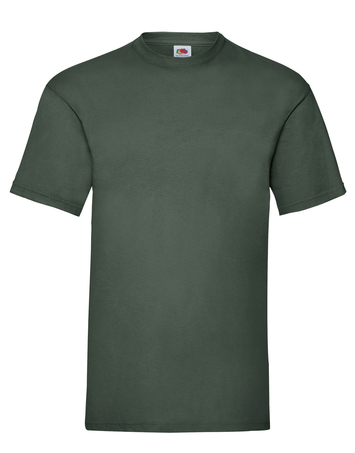 61036 FOTL Mens Valueweight T - Bottle Green - 61036