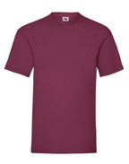 61036 FOTL Mens Valueweight T - Burgundy - 61036