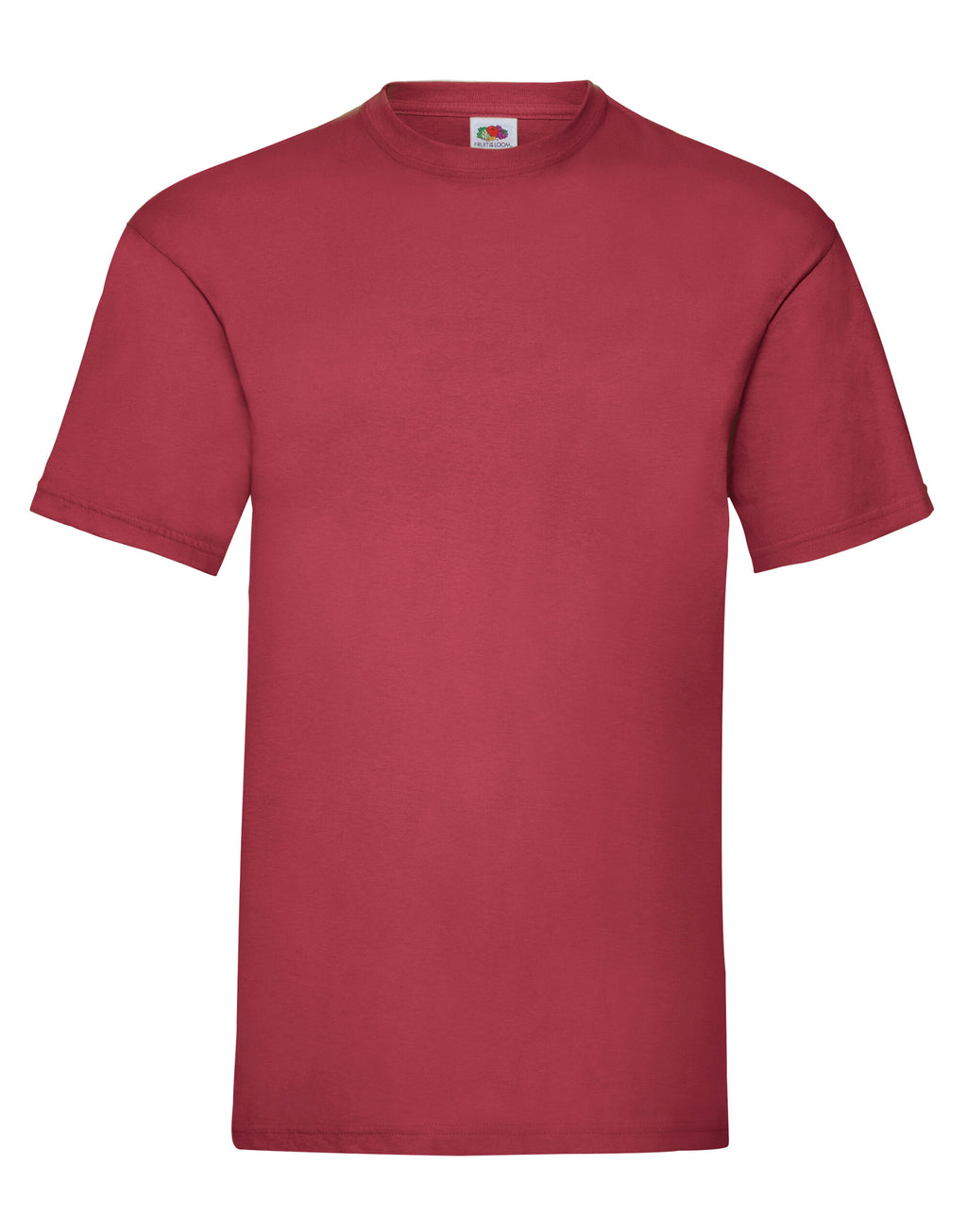 61036 FOTL Mens Valueweight T - Brick Red - 61036