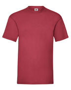 61036 FOTL Mens Valueweight T - Brick Red - 61036