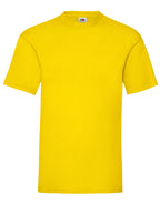 61036 FOTL Mens Valueweight T - Yellow - 61036