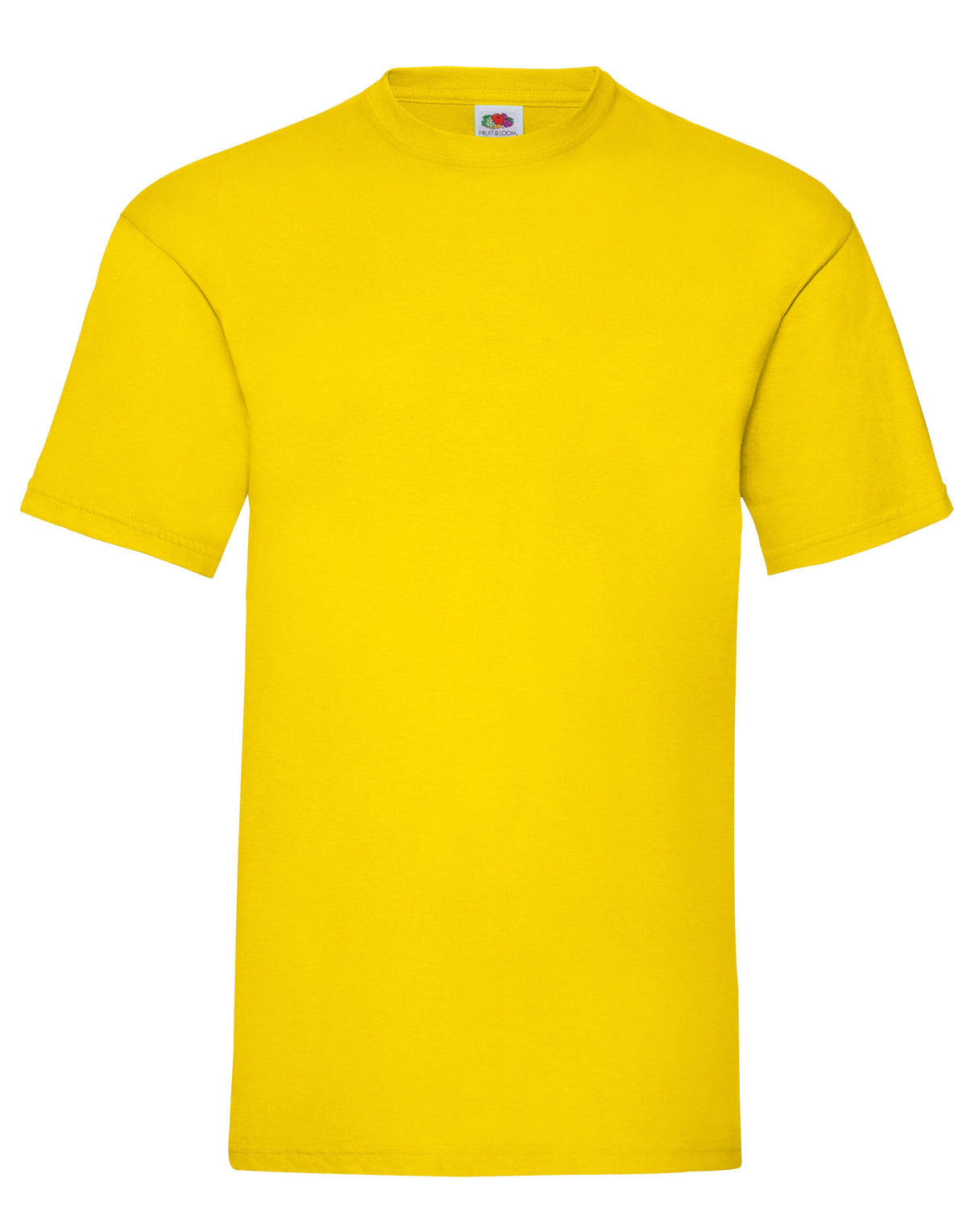 61036 FOTL Mens Valueweight T - Yellow - 61036