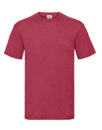 61036 FOTL Mens Valueweight T - Vintage Heather Red - 61036