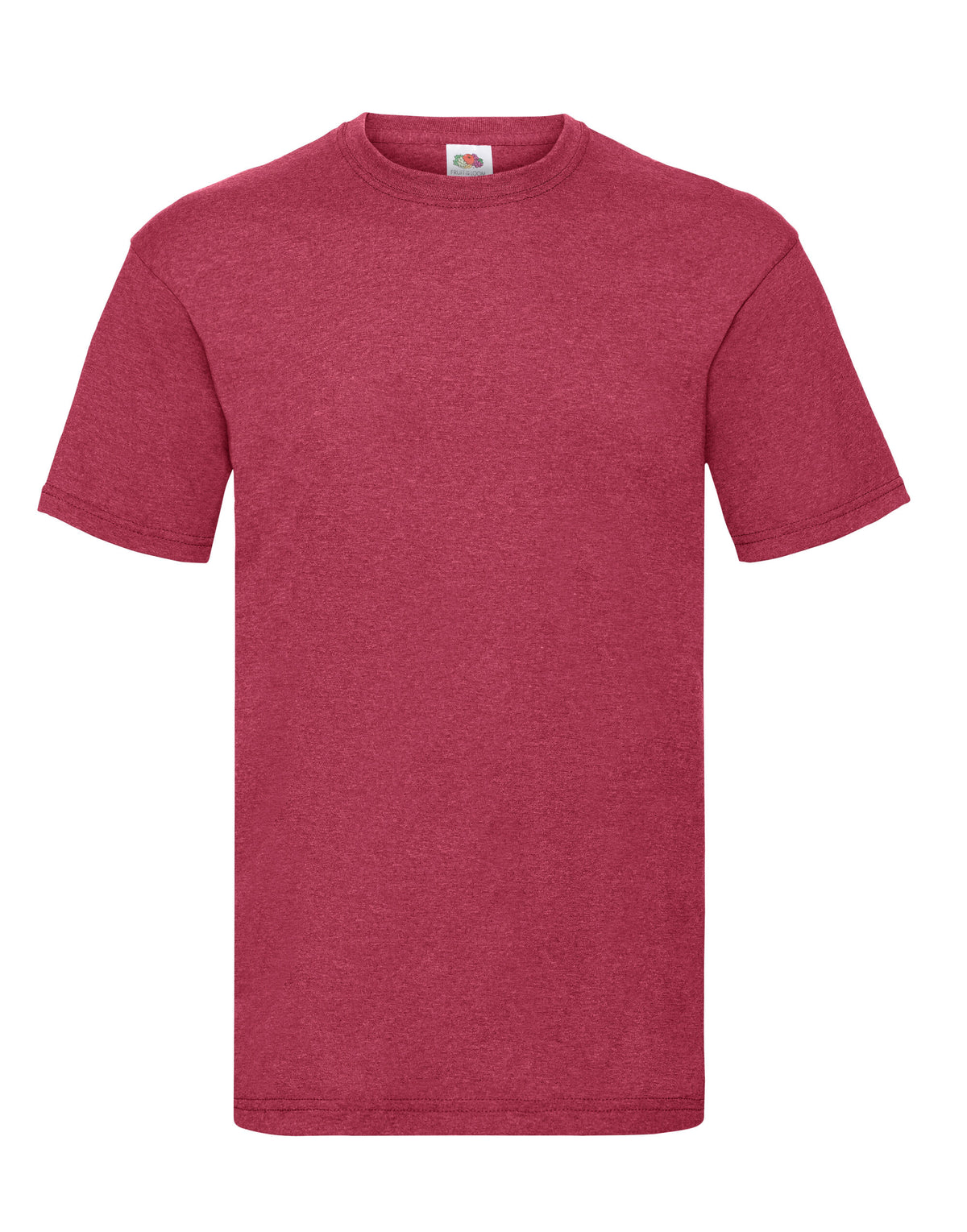 61036 FOTL Mens Valueweight T - Vintage Heather Red - 61036