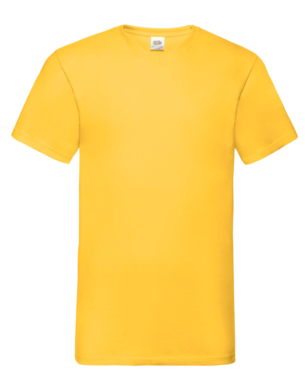 61066 FOTL Mens Valueweight V-Neck T - Sunflower - 61066