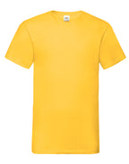 61066 FOTL Mens Valueweight V-Neck T - Sunflower - 61066