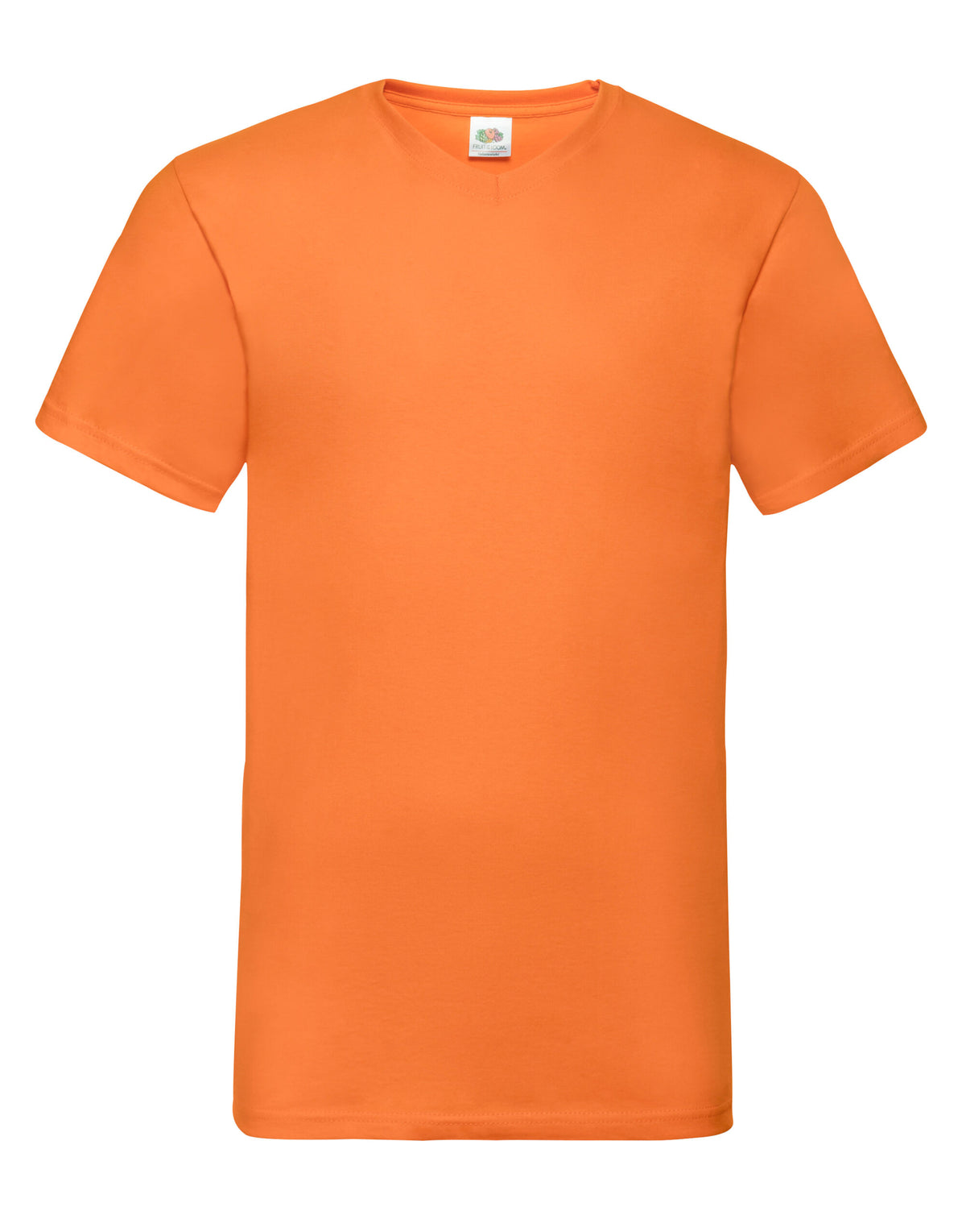 61066 FOTL Mens Valueweight V-Neck T - Orange - 61066