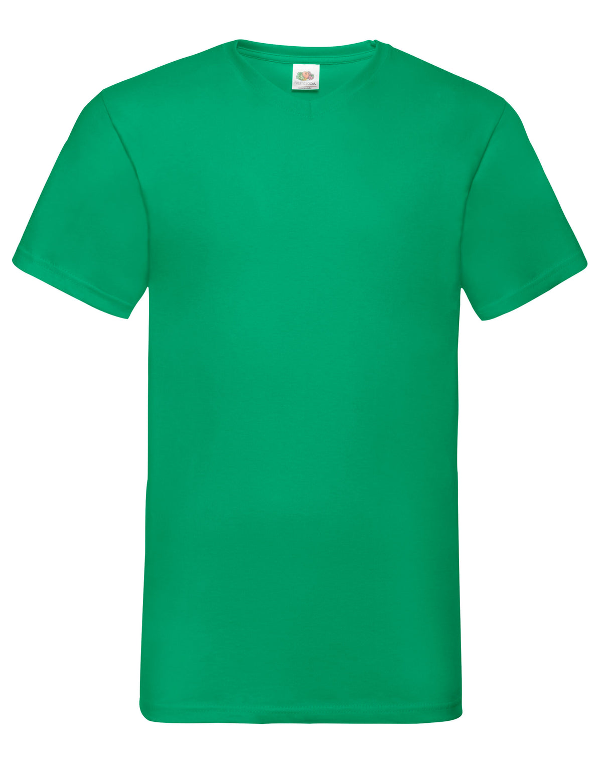 61066 FOTL Mens Valueweight V-Neck T - Kelly Green - 61066