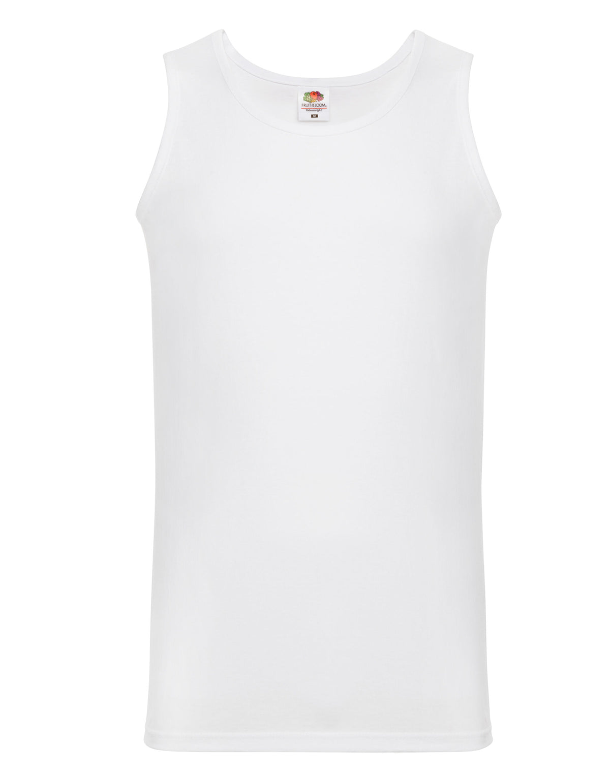 61098 FOTL Mens Valueweight Athletic Vest - White - 61098