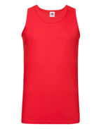 61098 FOTL Mens Valueweight Athletic Vest - Red - 61098