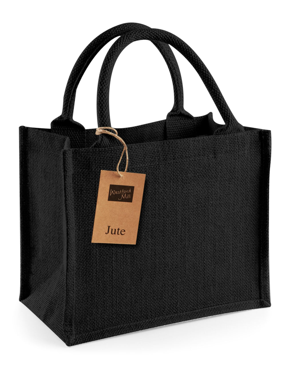 W412 Westford Mill Jute Mini Gift Bag