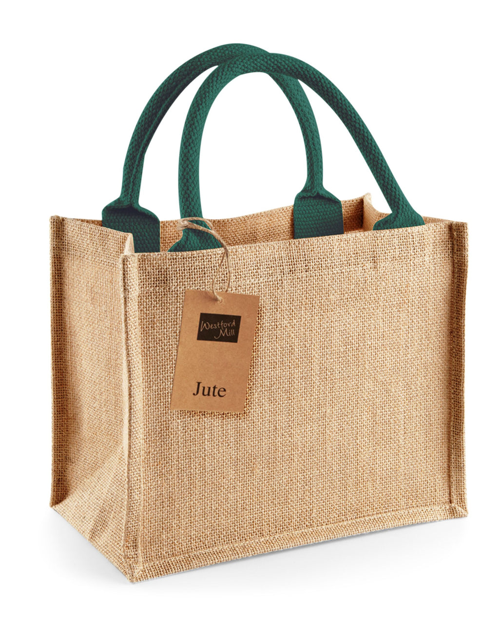 W412 Westford Mill Jute Mini Gift Bag