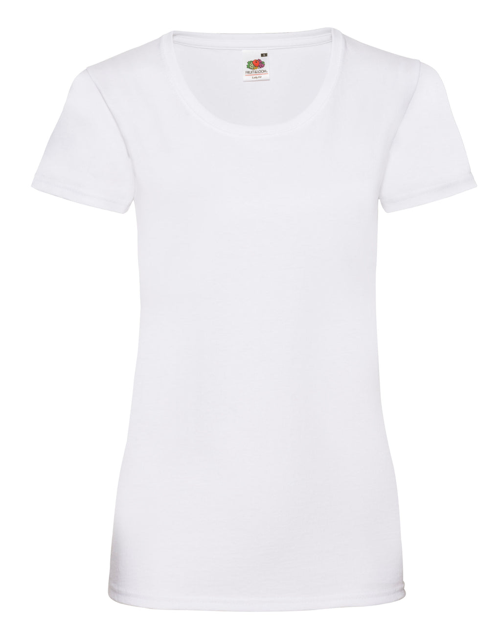 61372 FOTL Ladies Valueweight T - White - 61372