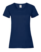 61372 FOTL Ladies Valueweight T - Navy Blue - 61372