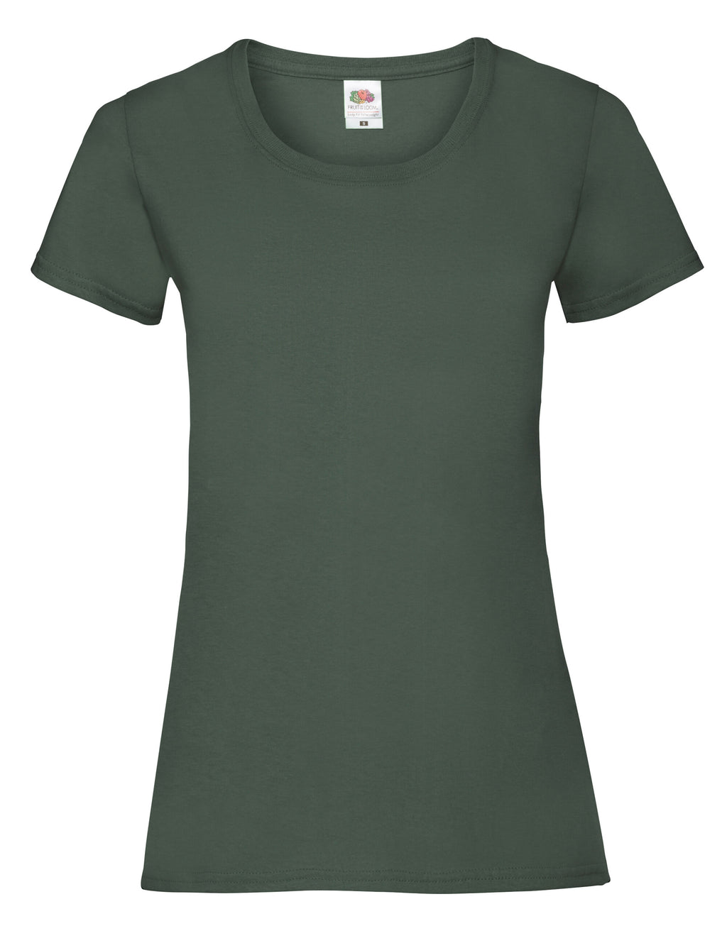 61372 FOTL Ladies Valueweight T - Bottle Green - 61372
