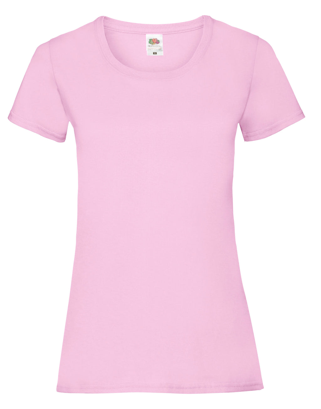 61372 FOTL Ladies Valueweight T - Light Pink - 61372
