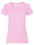 61372 FOTL Ladies Valueweight T - Light Pink - 61372