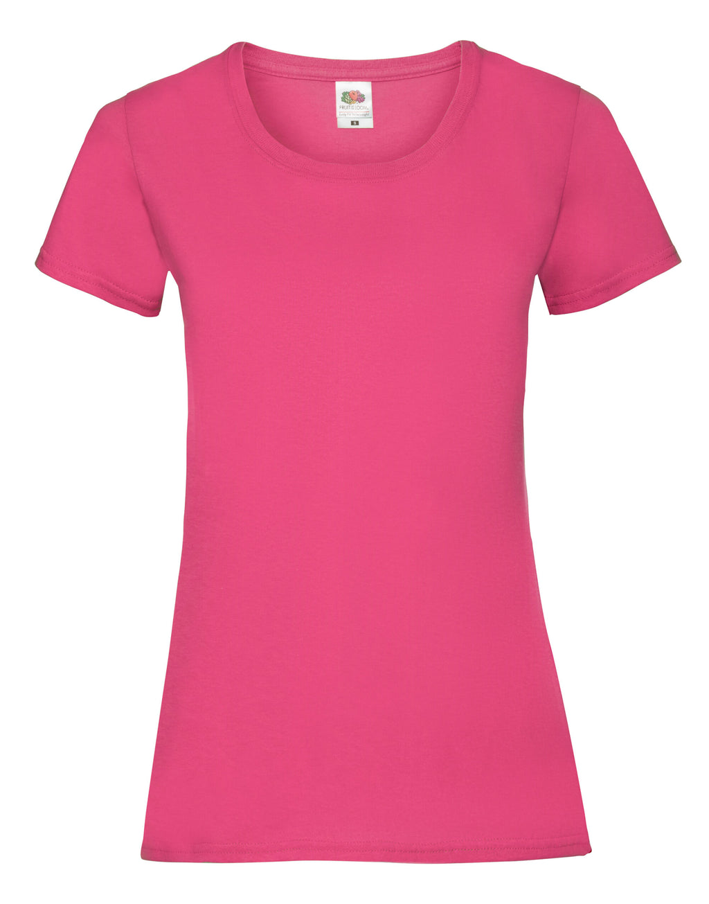 61372 FOTL Ladies Valueweight T - Fuchsia - 61372