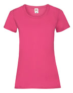 61372 FOTL Ladies Valueweight T - Fuchsia - 61372