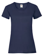 61372 FOTL Ladies Valueweight T - Deep Navy - 61372