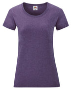 61372 FOTL Ladies Valueweight T - Heather Purple - 61372