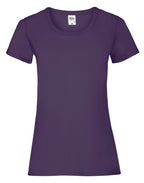 61372 FOTL Ladies Valueweight T - Purple - 61372