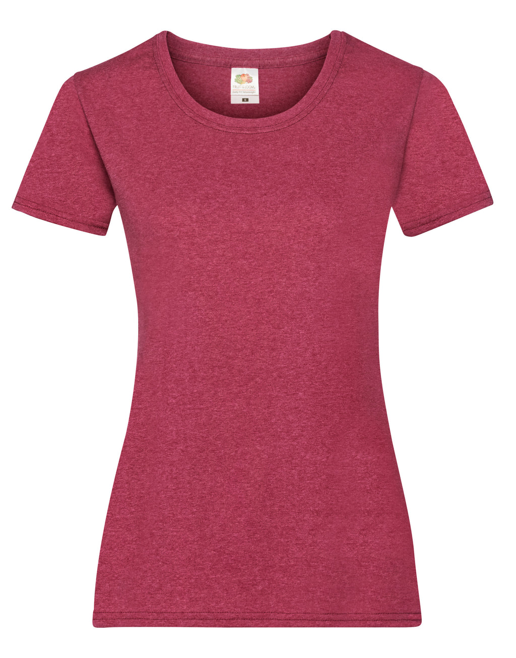61372 FOTL Ladies Valueweight T - Vintage Heather Red - 61372