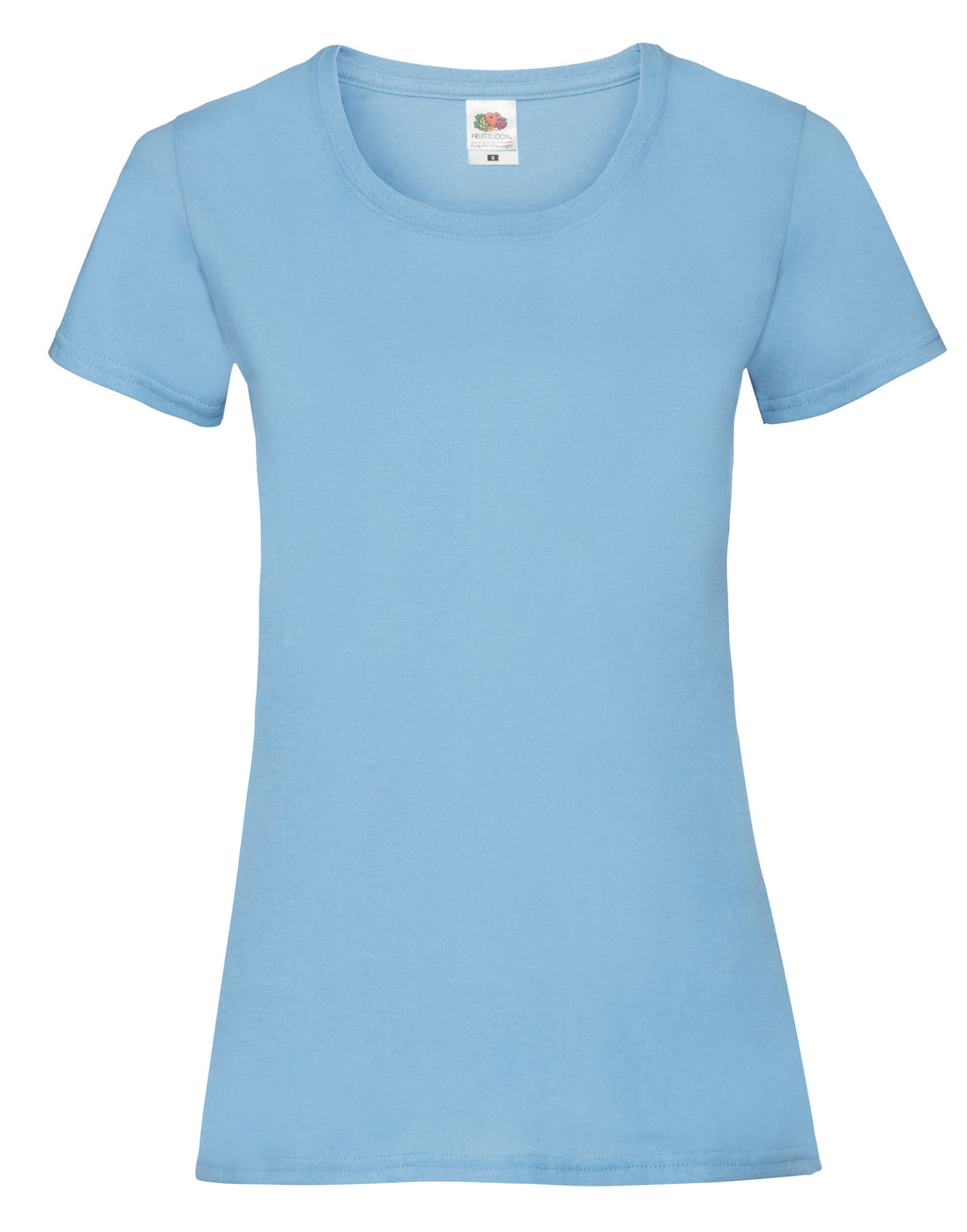 61372 FOTL Ladies Valueweight T - Sky Blue - 61372